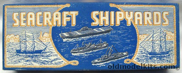 Seacraft Shipyards US Navy Corvette - 10 Inch Long Wooden Ship Kit plastic model kit